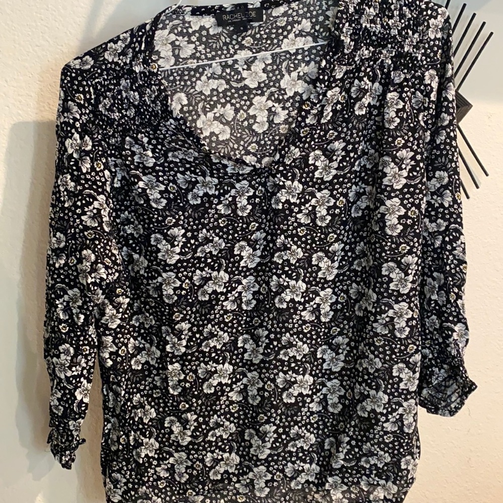 Rachel Zoe floral top